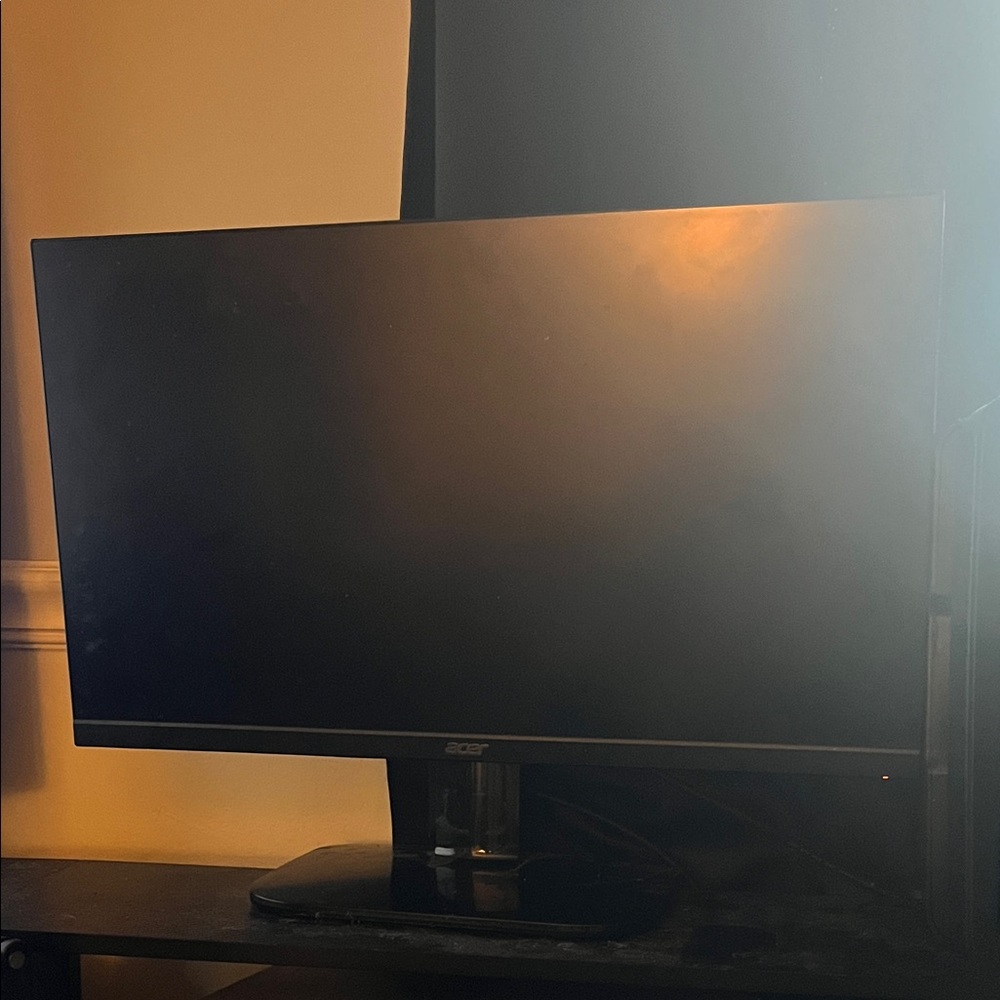 Acer Black Slim-Bezel Desktop Monitor
